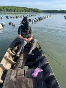 Oyster Farms fishing tour in Ho Chi Minh City with Angler's Vietnam