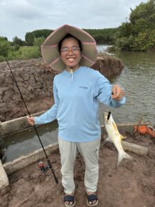 threadfin salmon in the wild mekong